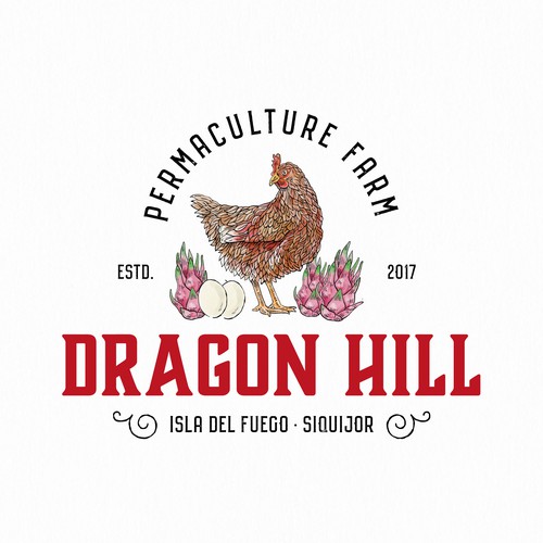 Unused logo concept for a farm ...