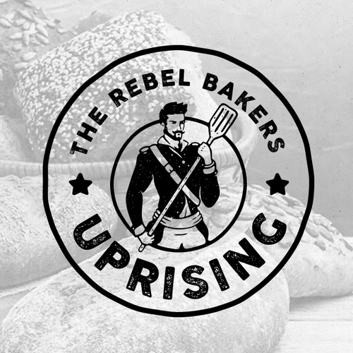 bakery logo charcter