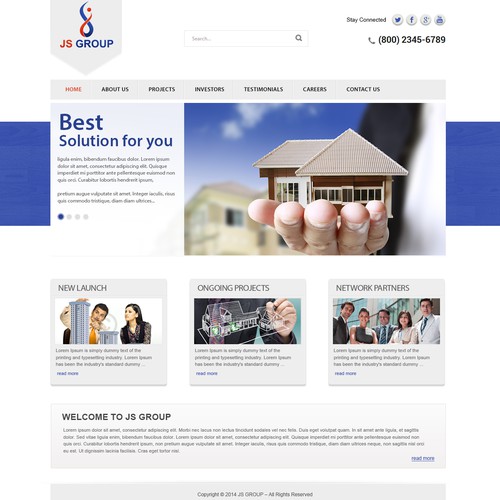 Corporate Website(Group of Companies)