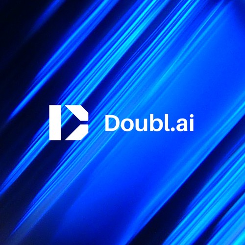 Modern tech logo Doubl.ai