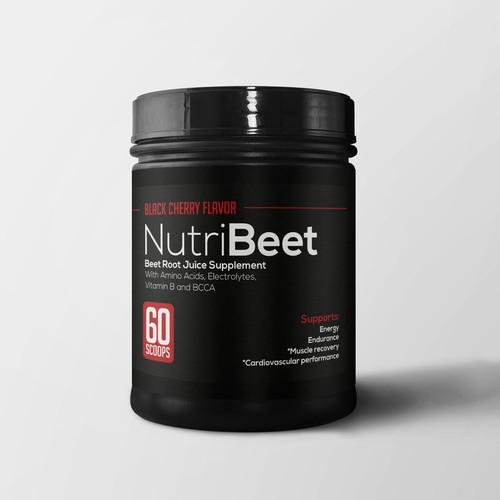 label design for nutribeet