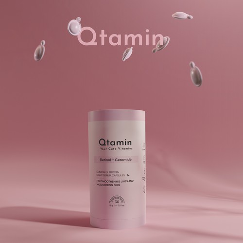 Qtamin Package design