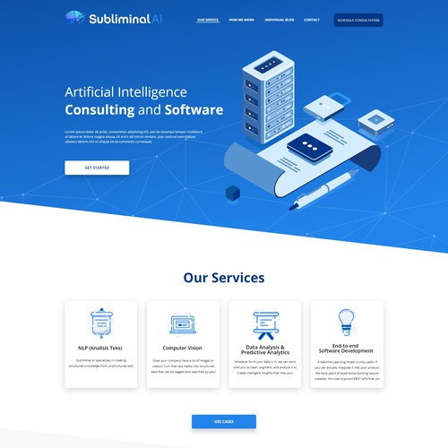 website for IT company