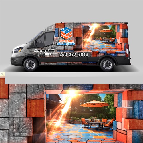 STONE SCAPES 3D Wrap design