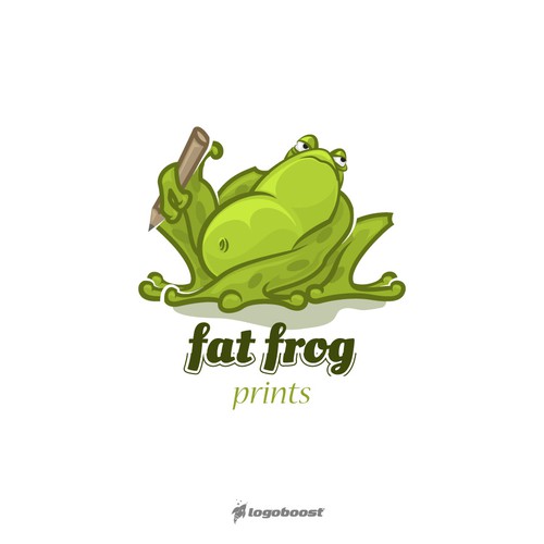 fat frog logo