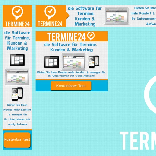 Werbebanner für Termine24 / banner for Termine24