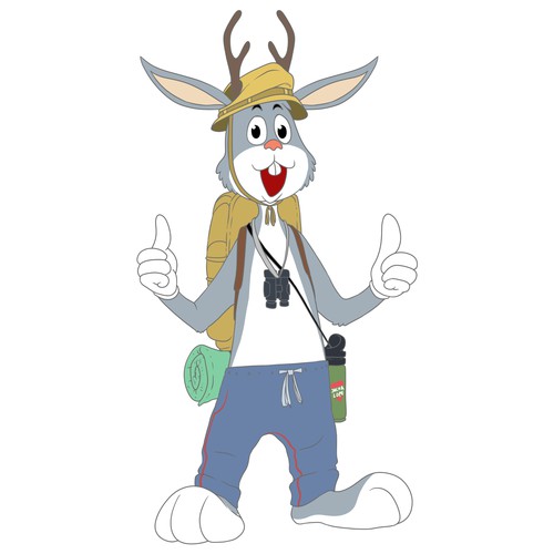 Design a Jackalope Mascot for Douglas, Wyoming