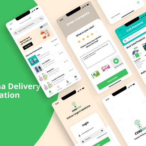 Pharma Delivery Application