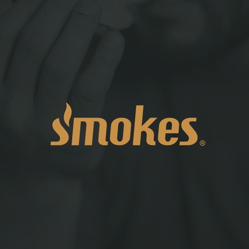 Bold Wordmark for "smokes", a company that sells cannabis and tobacco products directly to end customers