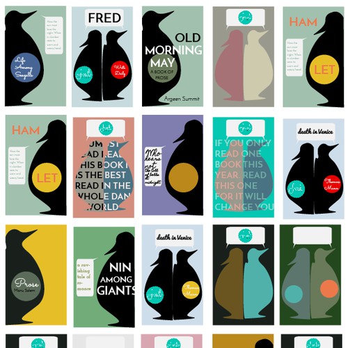 Create graphic standards for a new publishing company's books