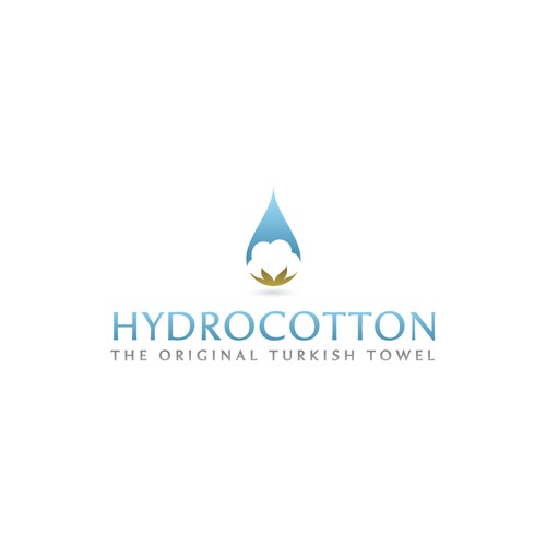 Logo Design for Turkish Premium Towel Brand HydroCotton