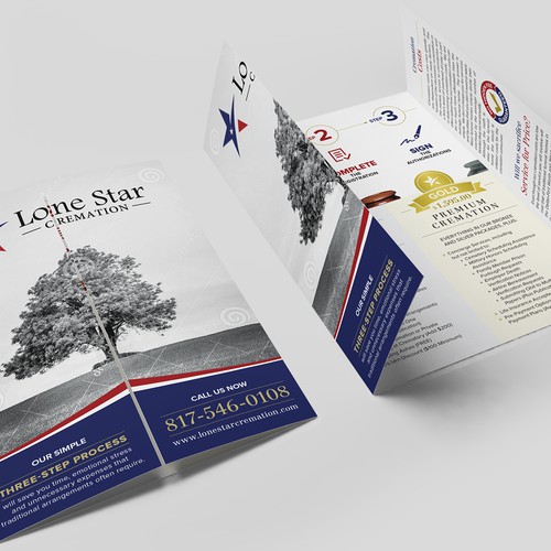 Cremation Gate Fold Brochure