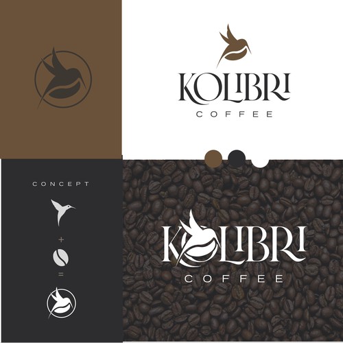 "Kolibri Coffee" Logotype