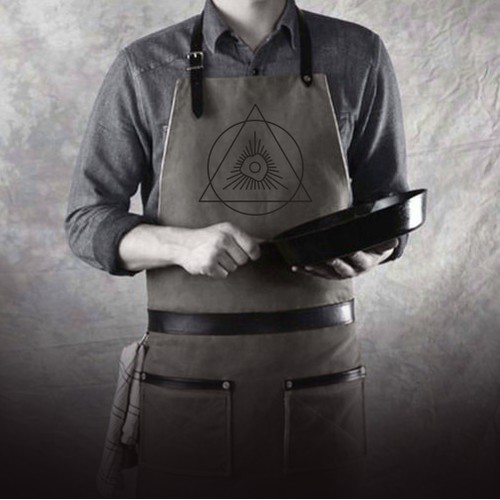 Cool logo design for a breakfast club. Egg as a sun and eye, sunrays, triangle/pyramid shape to give it a dash of intrigue for fun.