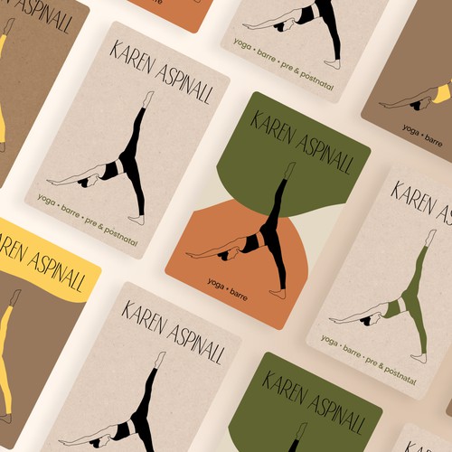 Branding for yoga  and barre teacher