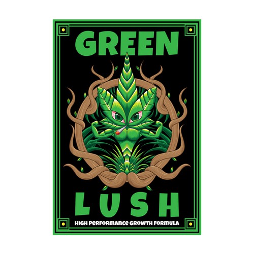 Green Lush illustration