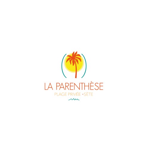 Logo pour une plage privée