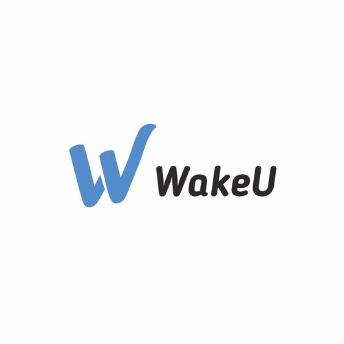 WakeU Logo Concept