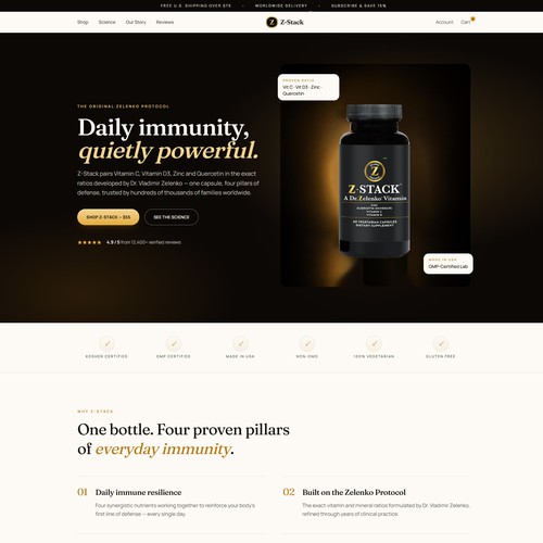 zstacklife Web redesign