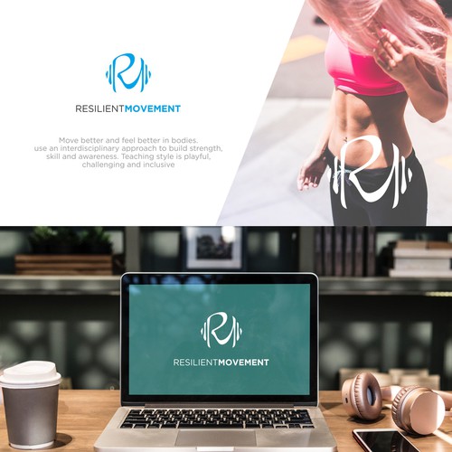 Physical Fitnes Modern Logo Concept