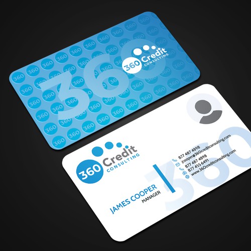 Business card design for Credit/Finance