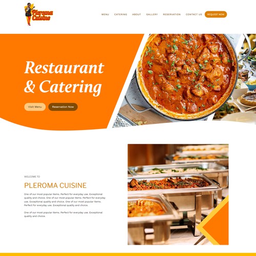 Food for Square Online Site