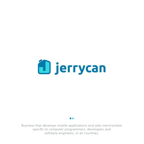 Jerrycan Logo For Tech Business