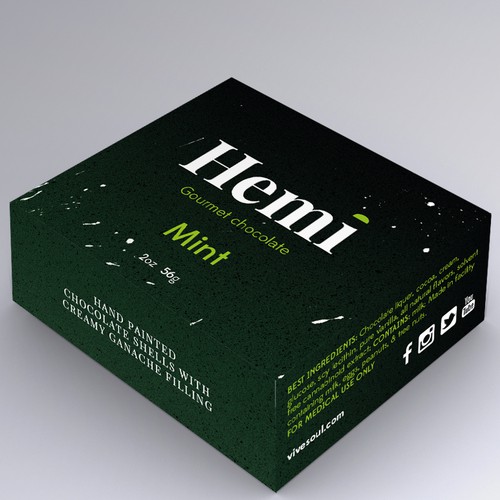 Packaging for Hemi - Gourmet chocolate