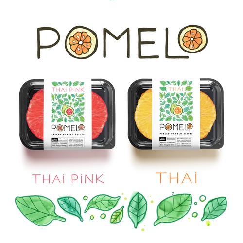 Hip Pomelo Branding project
