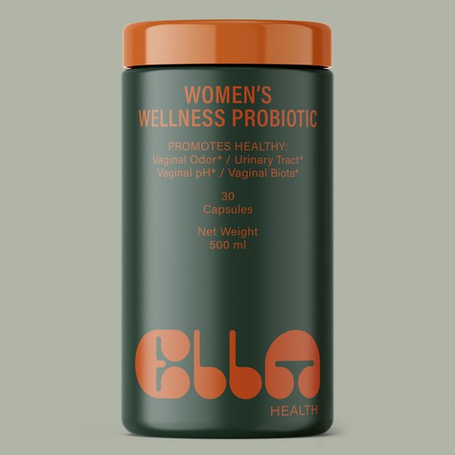 Logo and packaging design for women’s healthcare company