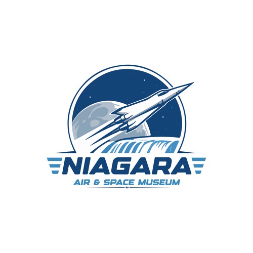 Niagara Air & Space Museum Logo Design