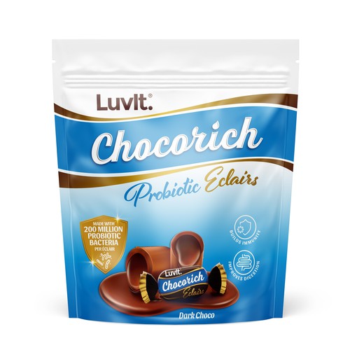 LuvIt - Chocorich Probiotic Eclairs