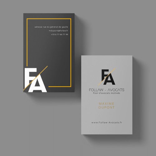 Business Card - Follaw Avocats