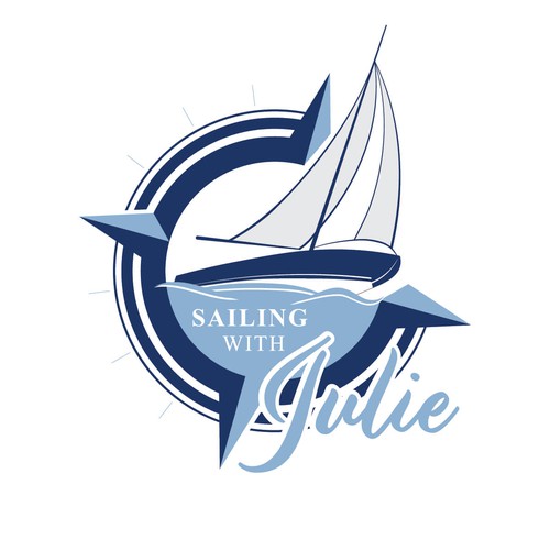 Sailing with Julie: Nautical Logo Design