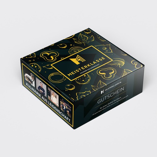 Box Design For Online Culinary Course