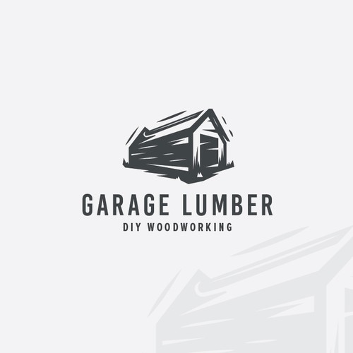 a logo and brand for a new blog focused on DIY wood furniture