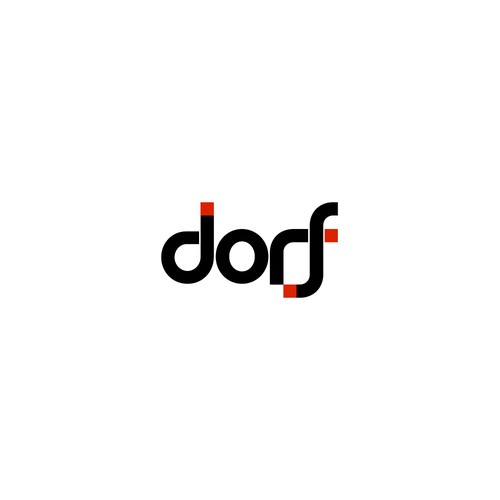 Logo for a research site named 'Dorf'