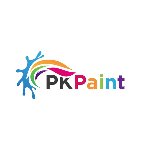 Logo concept for a painting company