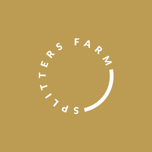 Simplified Geometrical Logo for an Organic Farm