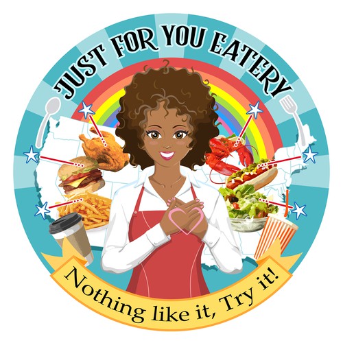 Just for you Eatery logo