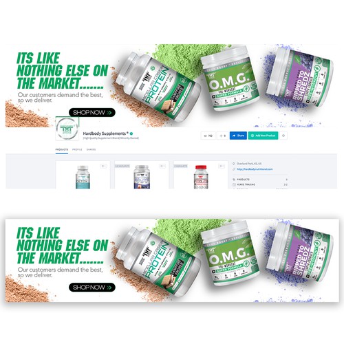 International Supplement Brand Banner