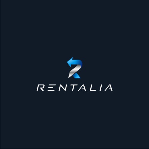 minimalist logo for luxury car rental company