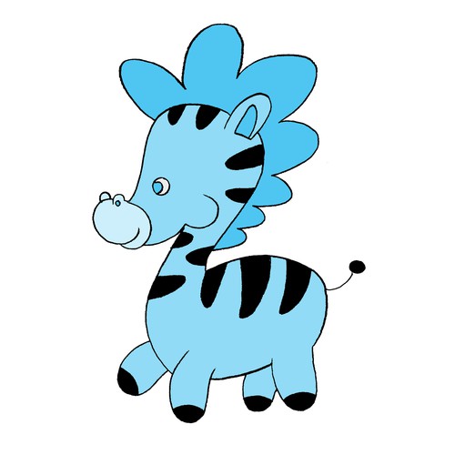 mascot zebra