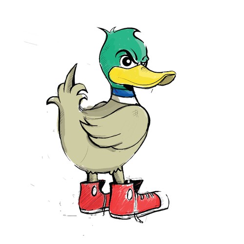 sketch for DuckYEAH concept