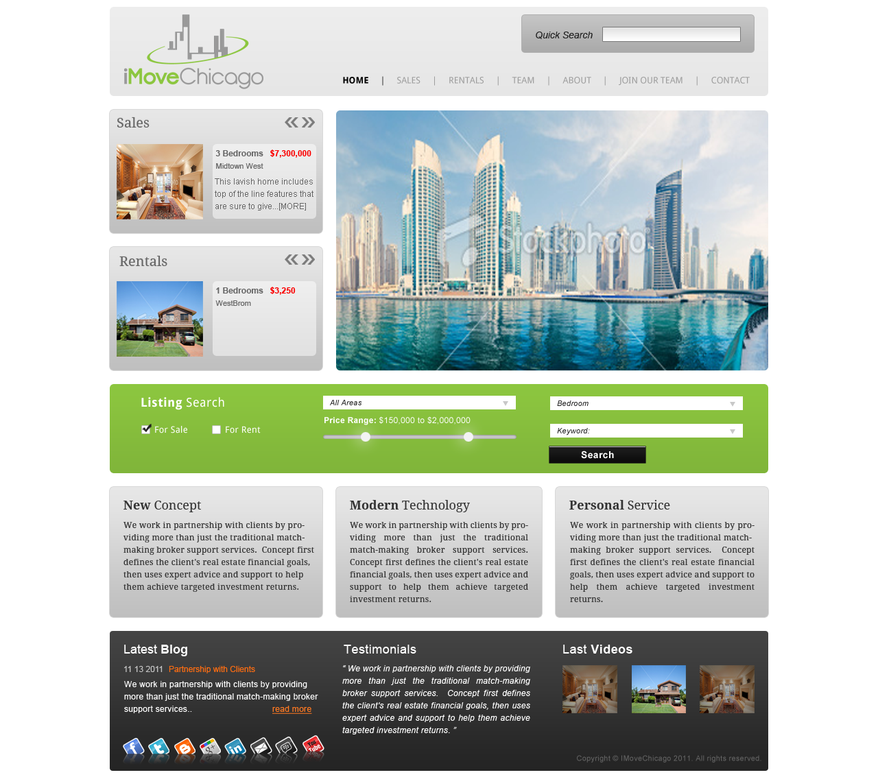 iMove Chicago: Bold New Site Needed to Stand Out In Urban Market