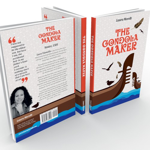 Book cover for The Gondola Maker: A novel set in 16th-century Venice