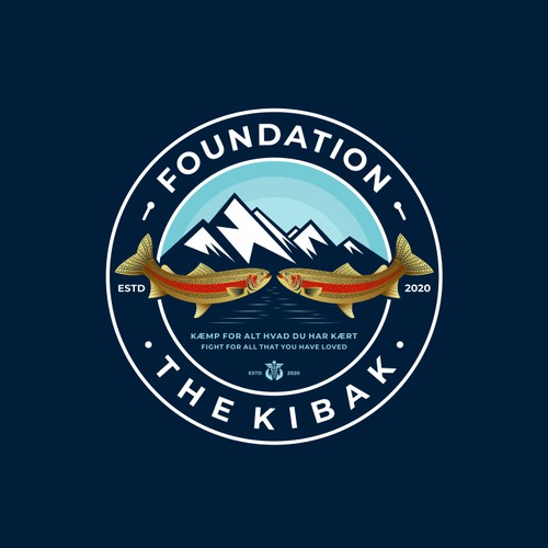 Logo concept for The Kibak Foundation