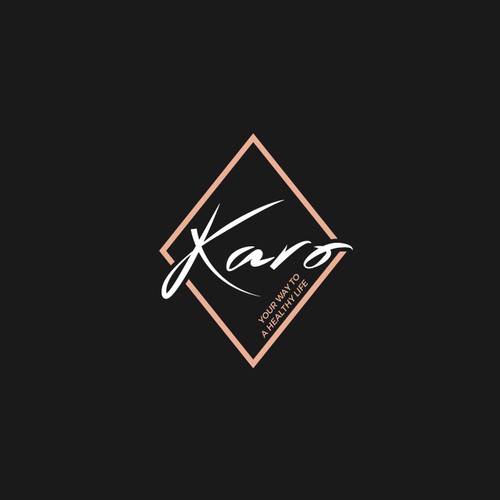 Logo for female fitness trainer