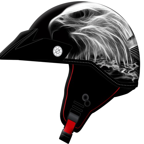 Helmet illustration design