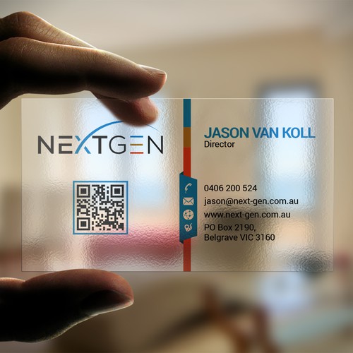 NextGen business card